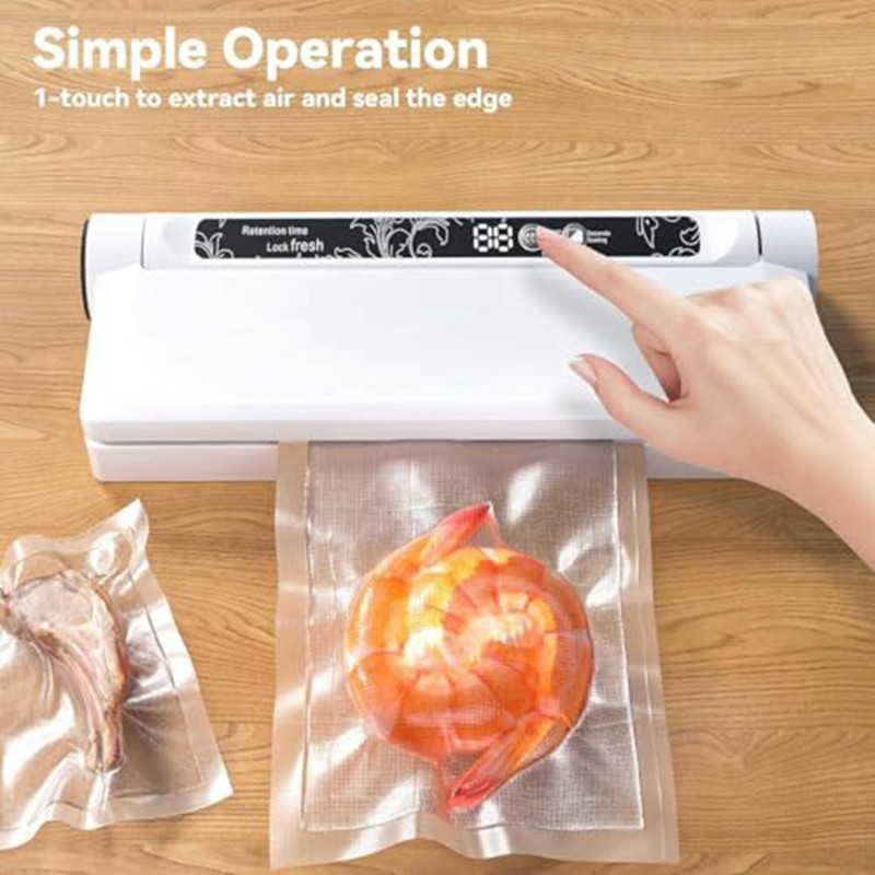 Meal Prep Vacuum Seal - M10K Food Vacuum Sealer Machine, 75KPA