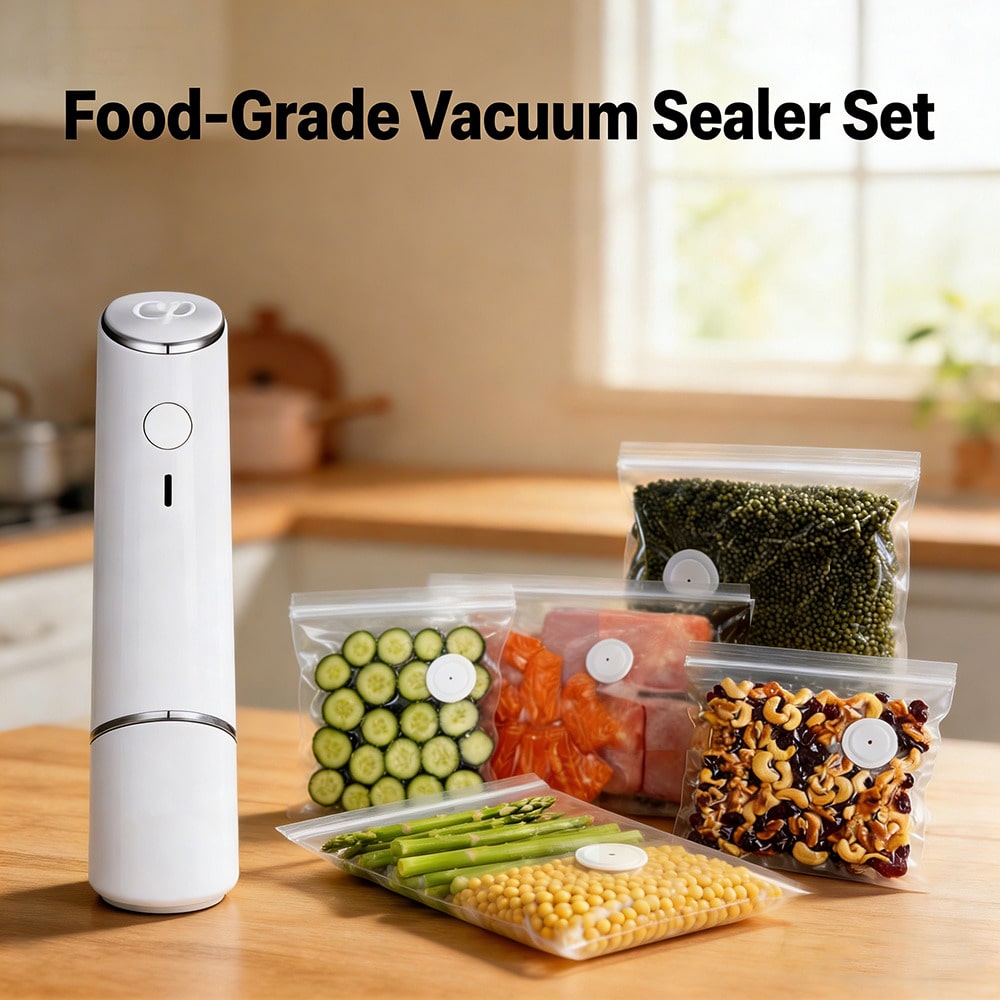 30pcs Reusable Vacuum Bags+1 C - đánh giá và giá Meal Prep Vacuum Seal