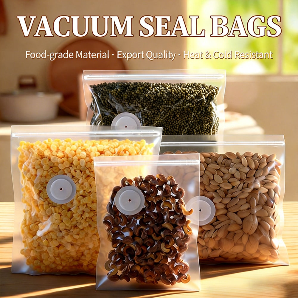 30pcs Reusable Vacuum Bags+1 C - đánh giá và giá Meal Prep Vacuum Seal