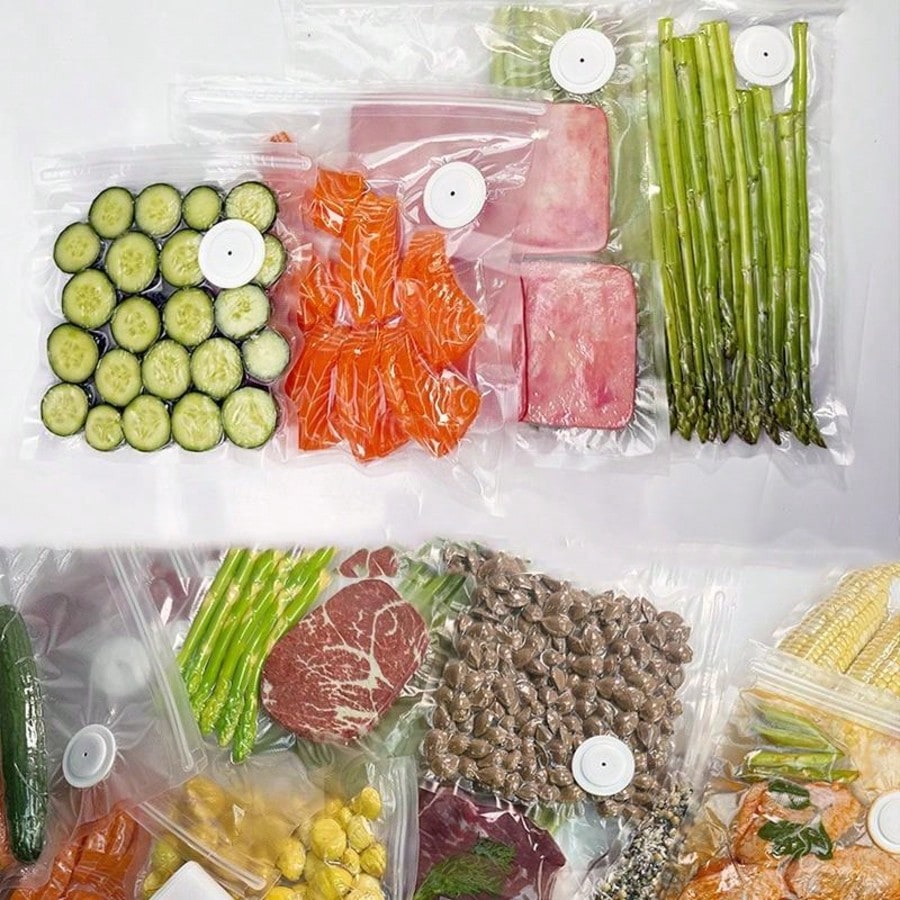 30pcs Reusable Vacuum Bags+1 C - đánh giá và giá Meal Prep Vacuum Seal