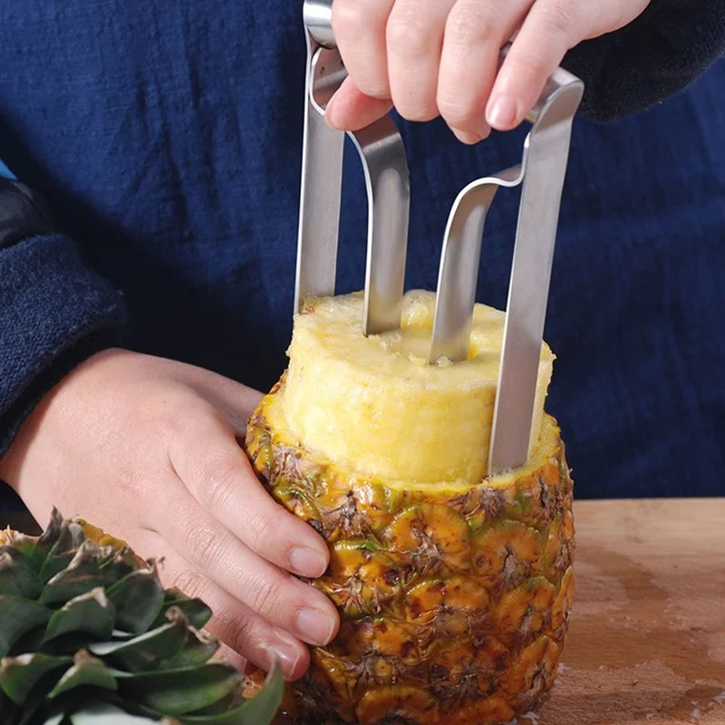 1PCS Pineapple Slicers Kitchen - đánh giá và giá Mango Splitter Tool