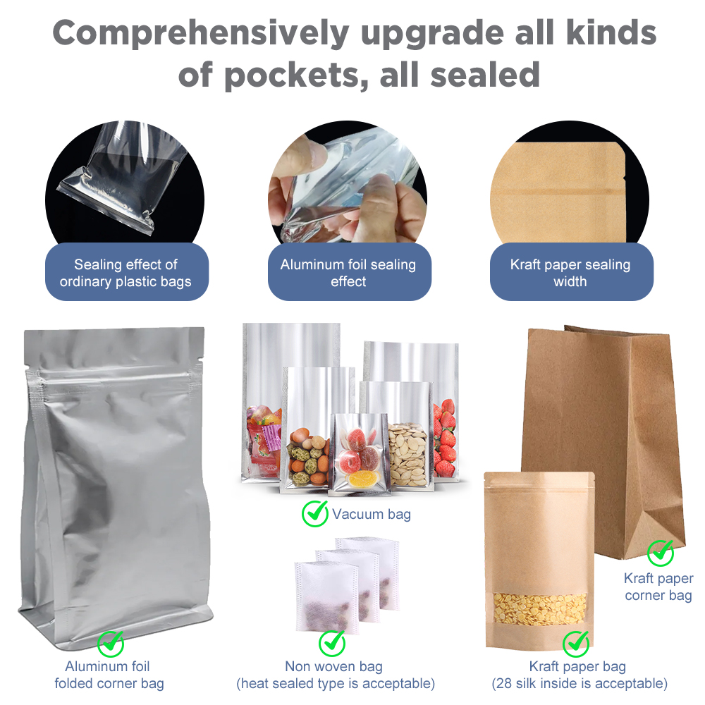 Impulse Sealer Machine Kitchen - đánh giá và giá Meal Prep Vacuum Seal