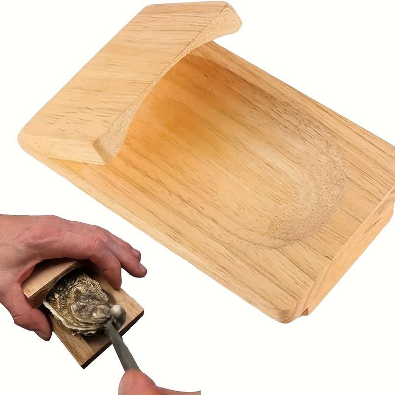 1Pc Premium Wooden Oyster Shuc - đánh giá và giá Meal Prep Seafood