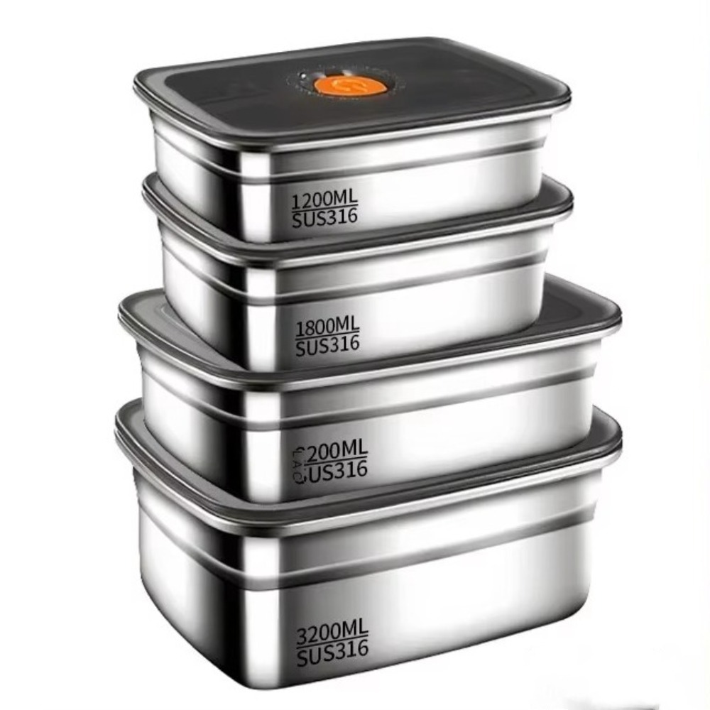 Stainless Steel Camping Lunch  - đánh giá và giá Meal Prep Freezer