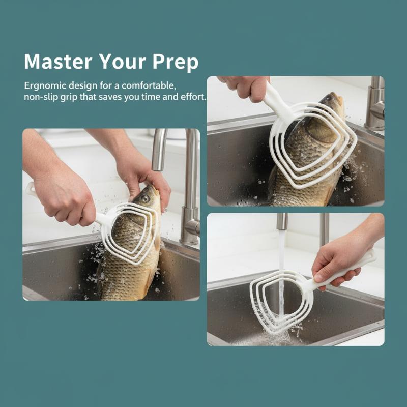 Manual Plastic Meat Scraper Fi - đánh giá và giá Meal Prep Seafood