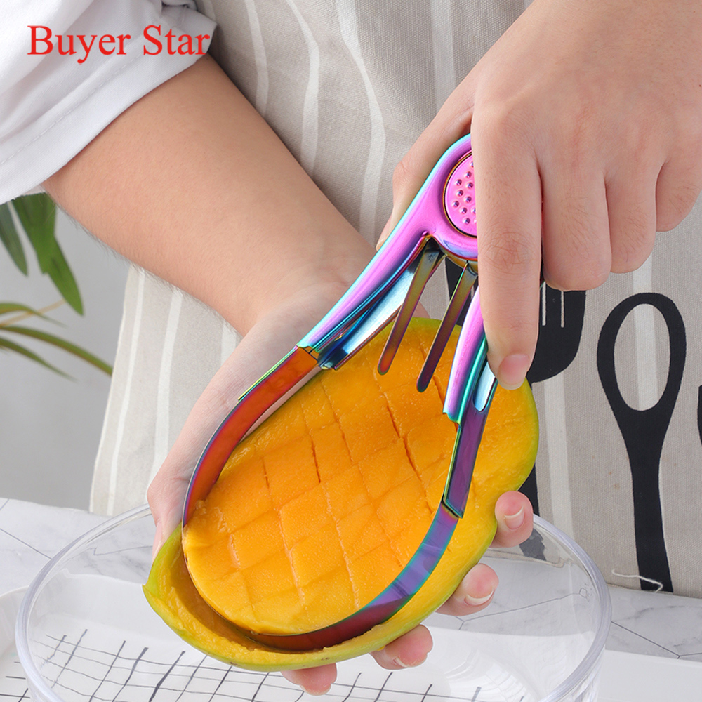 Phong Cách Mới Thép Không Gỉ X - đánh giá và giá Mango Splitter Tool