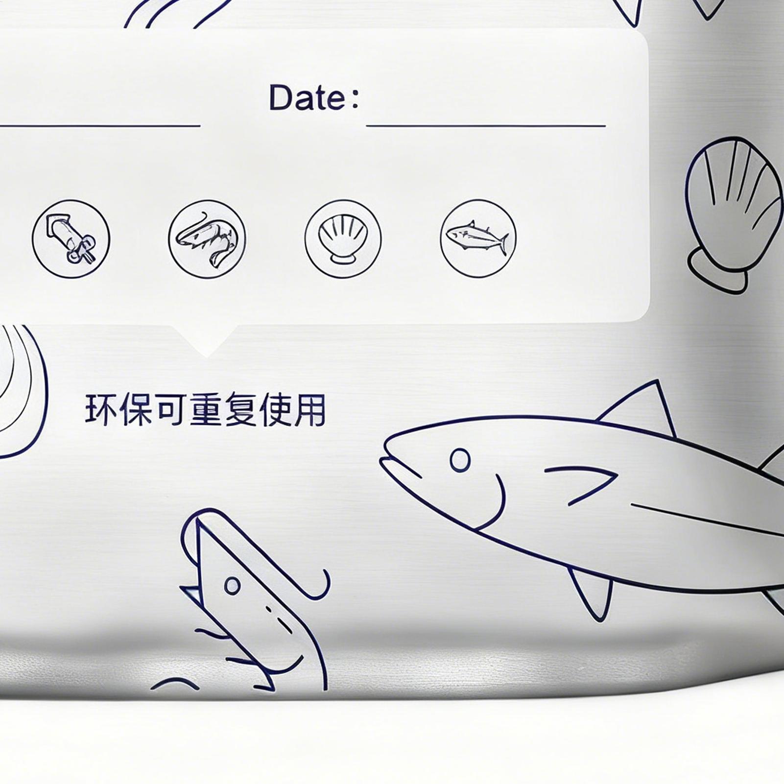Aluminum Storage Bags 30 Piece - đánh giá và giá Meal Prep Seafood