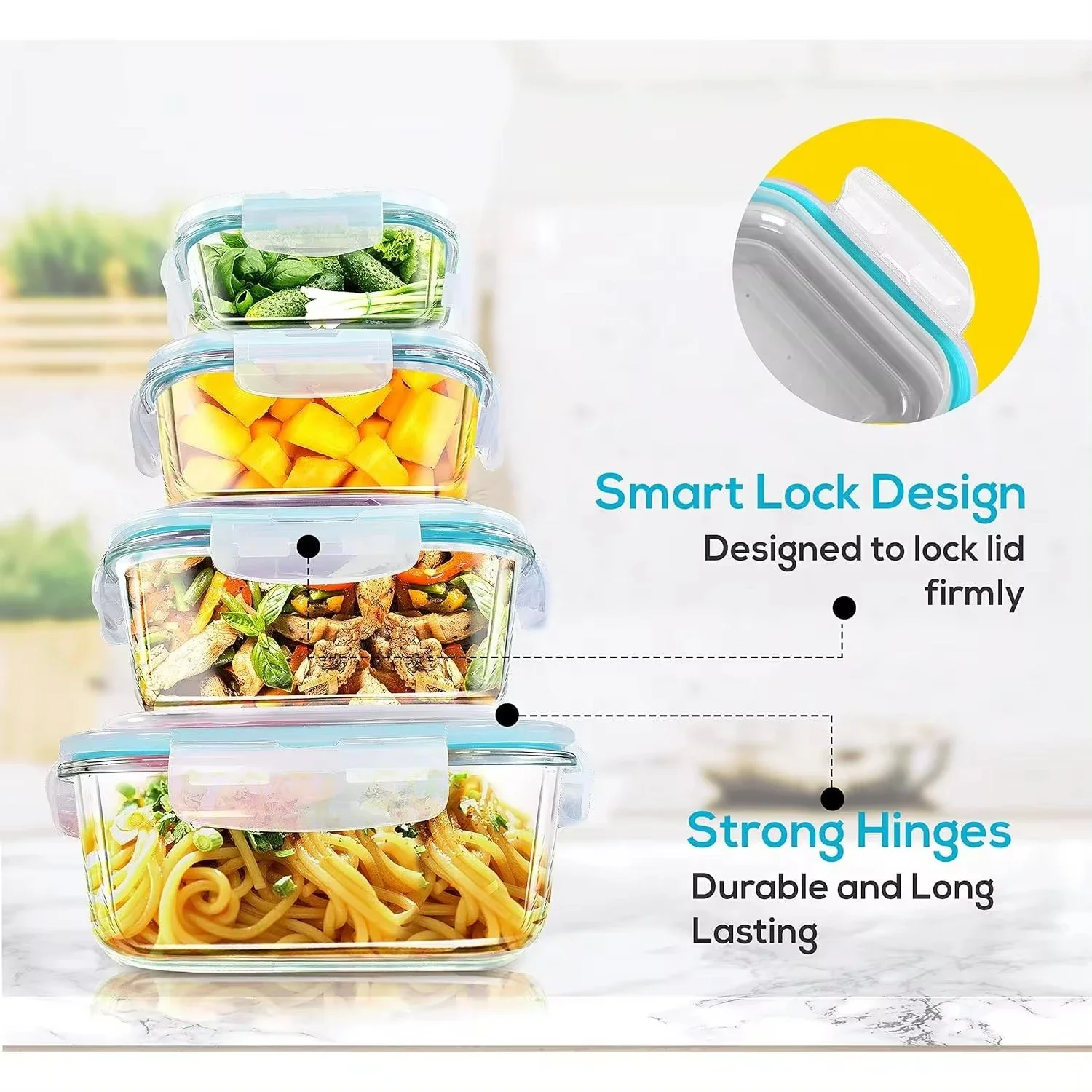 Glass Lunch Box Food Storage C - đánh giá và giá Meal Prep Freezer