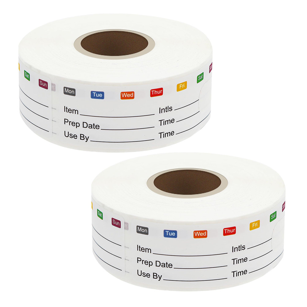 2Rolls Food Date Stickers Remo - đánh giá và giá Meal Prep Freezer