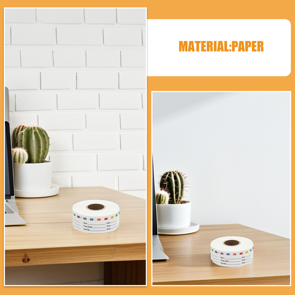 2Rolls Food Date Stickers Remo - đánh giá và giá Meal Prep Freezer