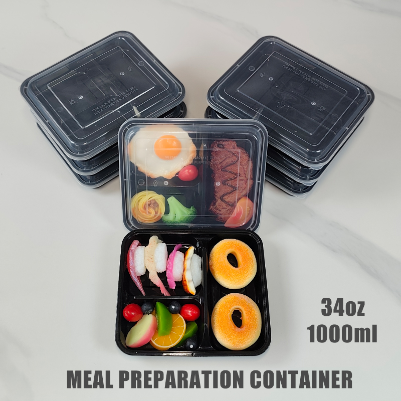 3-Compartment 34 Oz/1000 Ml, 1 - đánh giá và giá Meal Prep Freezer